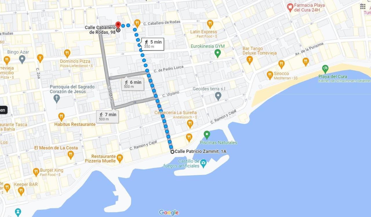 Macarena III Apartments, 300 Meter Zu Playa Del Cura Torrevieja Dış mekan fotoğraf